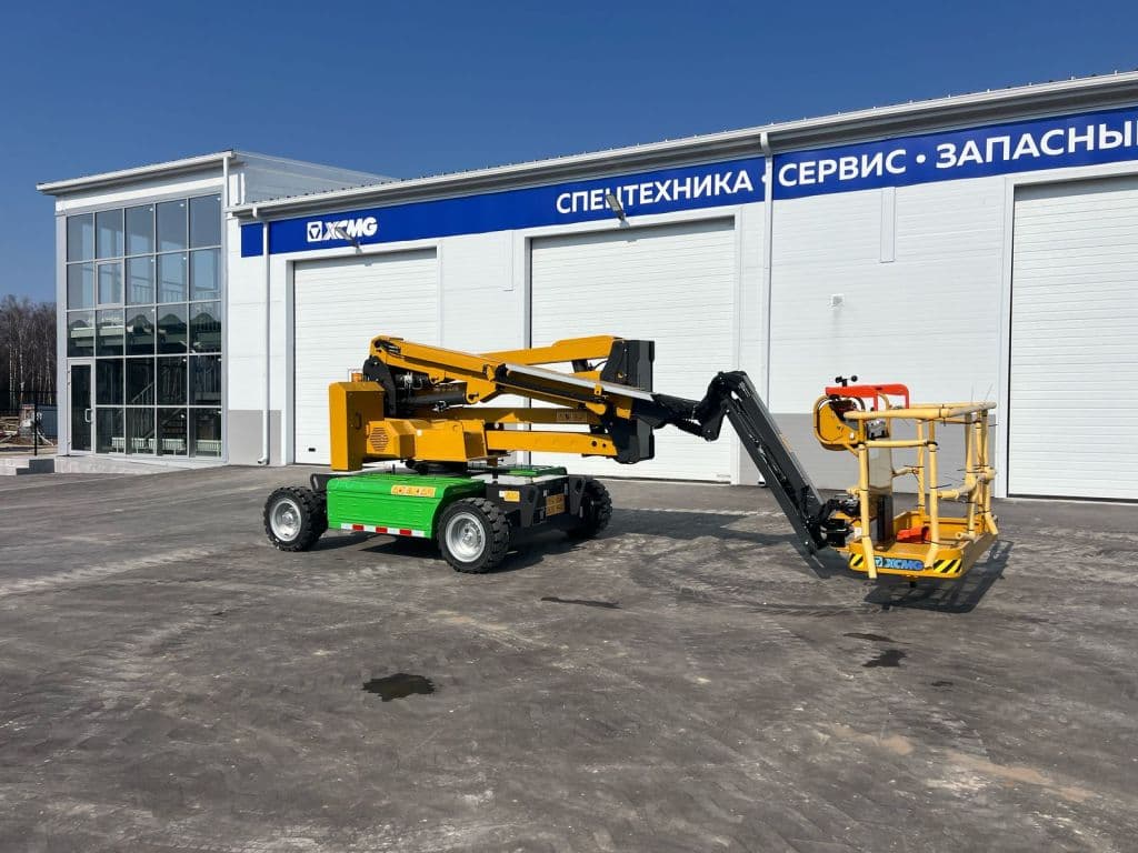 Коленчатый электрический подъемник XCMG XGA16AC фото 5