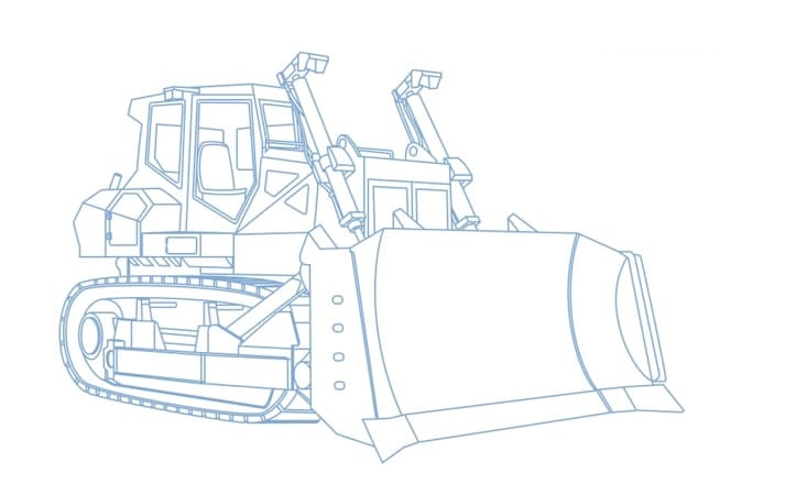 Бульдозер XCMG D260H