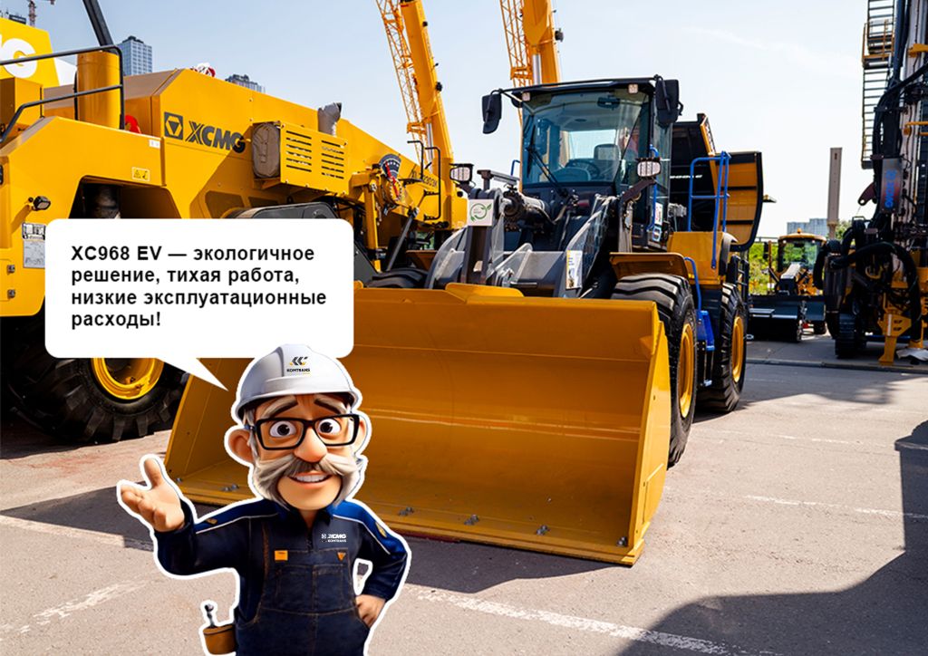Фронтальный погрузчик XCMG XC968-EV 6