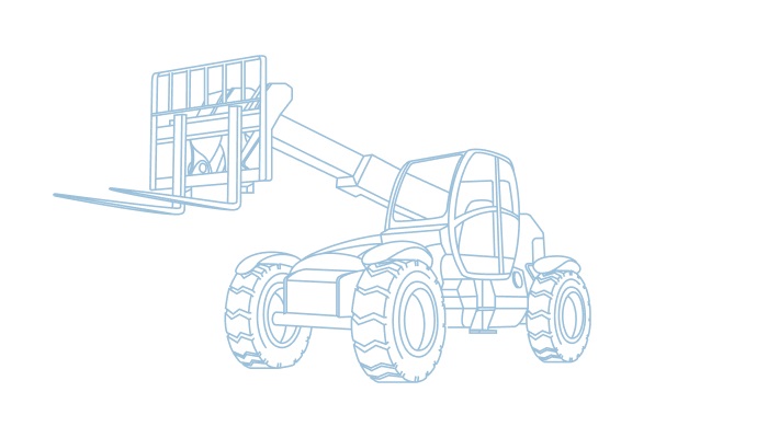 Телескопический погрузчик XT6514K