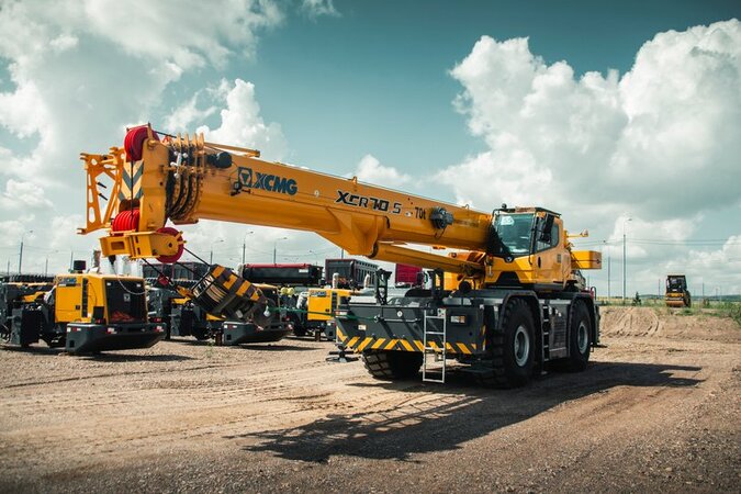 Короткобазный автокран XCMG XCR70_S