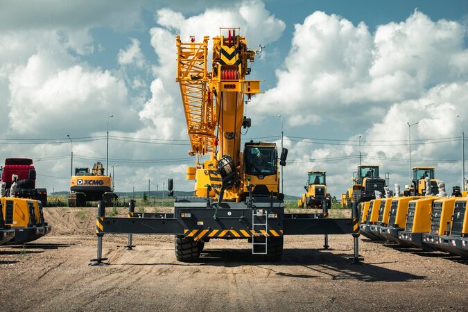 Короткобазный автокран XCMG XCR70_S