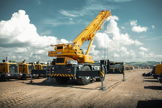 Короткобазный автокран XCMG XCR70_S