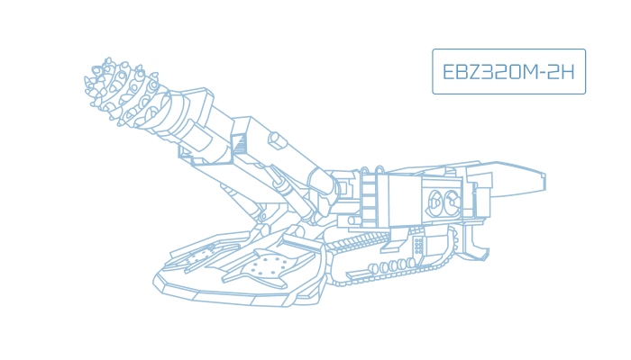 Проходческий комбайн XCMG EBZ320M-2H