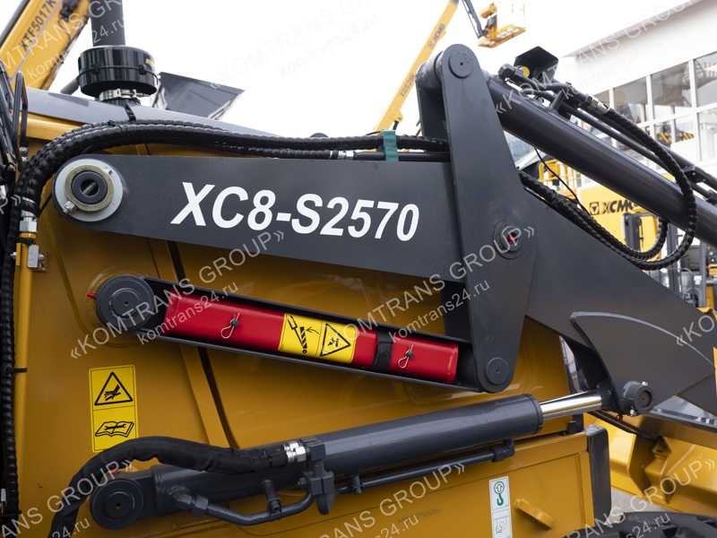 Экскаватор-погрузчик XCMG XC8-S2570 фото 12