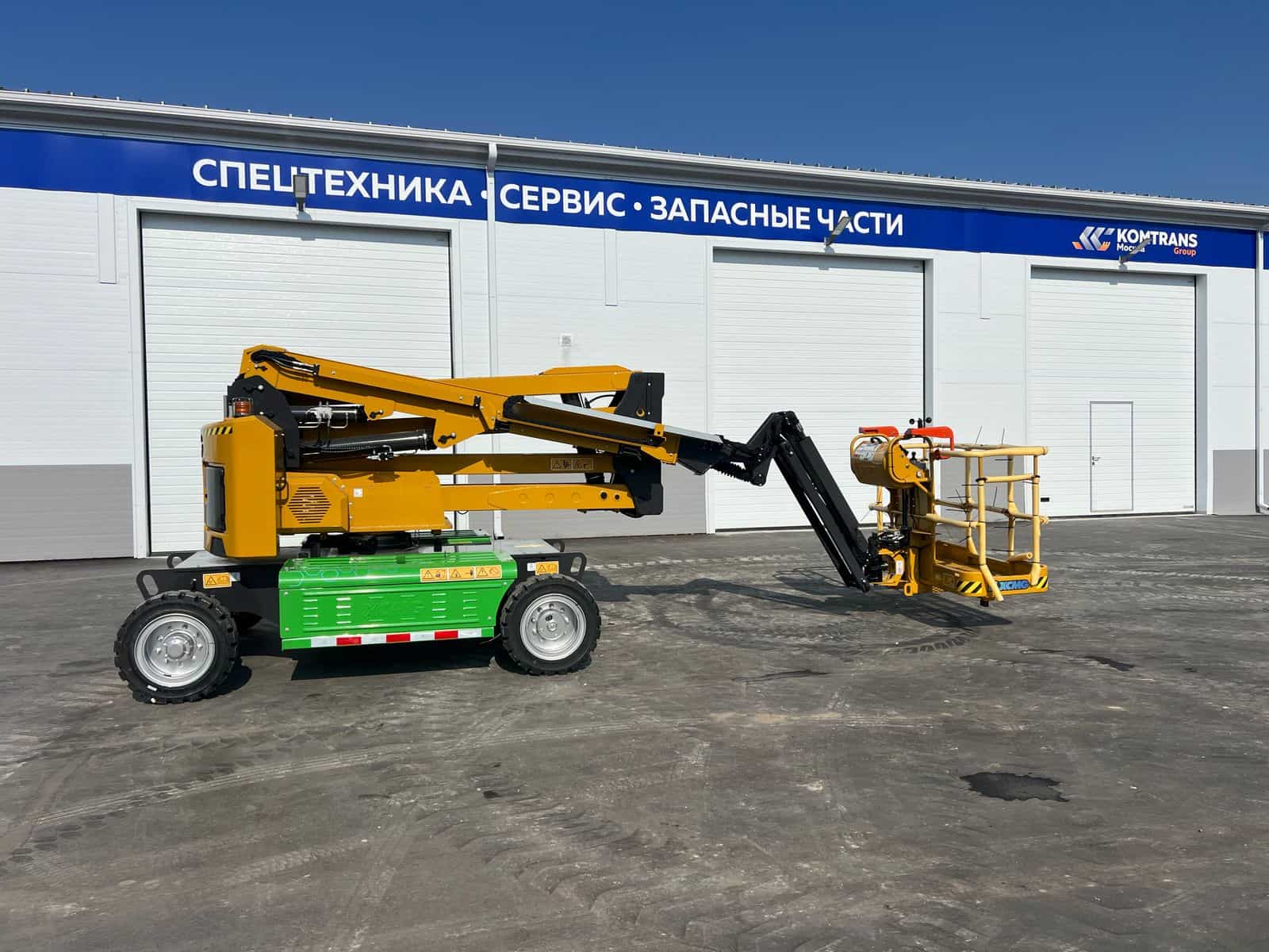 Электрический коленчатый подъемник XGA16ACK фото 1