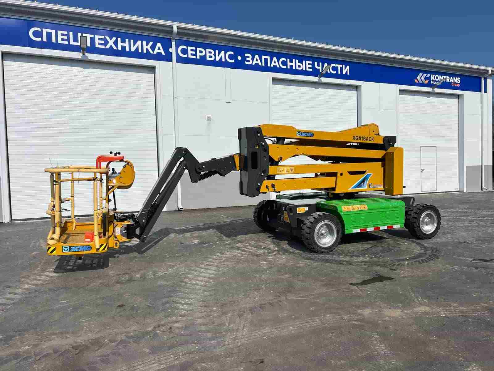 Электрический коленчатый подъемник XGA16ACK фото 3