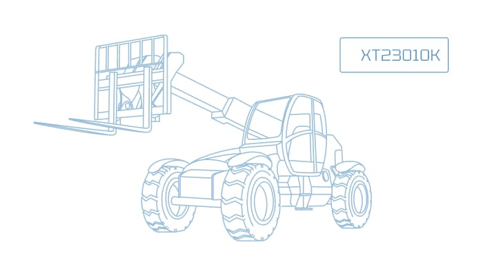 Телескопический погрузчик XCMG XT23010K