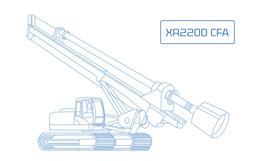 Буровая установки XCMG XR 220D CFA