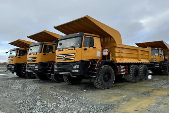 Горный самосвал XCMG XGA76 фото 1