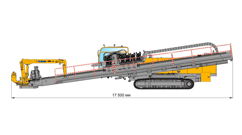 Установка горизонтального бурения ГНБ XCMG XZ3600 фото 1
