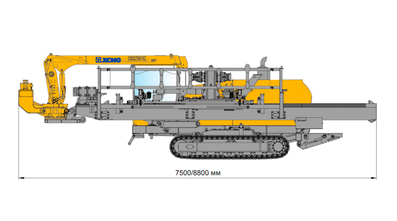 Установка ГНБ XCMG XZ450E Plus