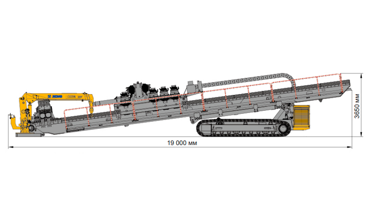 Установка горизонтального бурения ГНБ XCMG XZ6600 фото 1